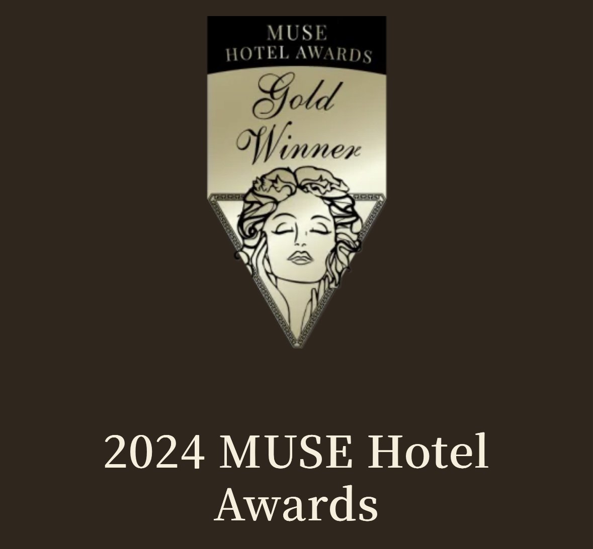 2024 MUSE Hotel Awards Gold Winner